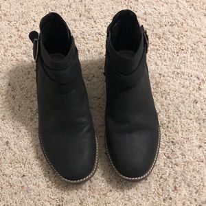 Clark’s Black Booties